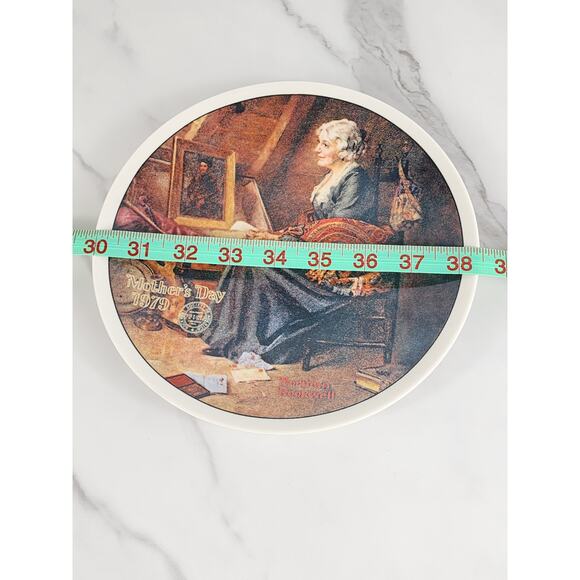 Wall Decor Plate Reflections Mother's Day Year 1979 Fine China 8 1/2" Vintage - Picture 9 of 9